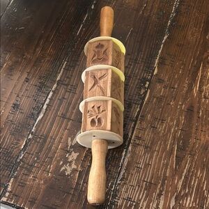 Vintage kitchen tool rolling Pin